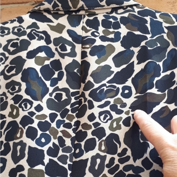 Smythe Leopard-print Camouflage Boyfriend Blazer - Picture 10 of 14